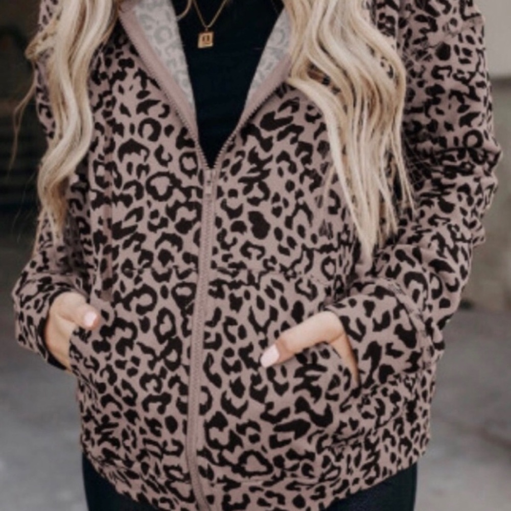 Leopard print Jacket